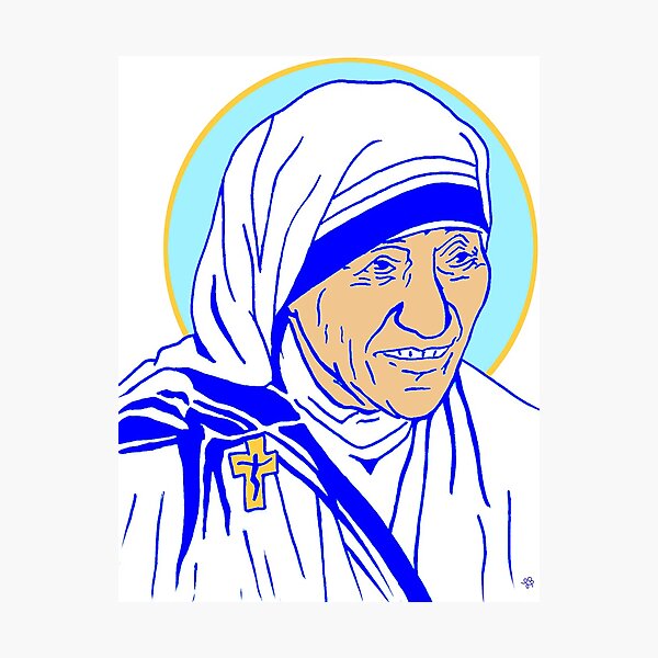 Artikelvorschau, Mutter Teresa 2 entworfen und verkauft von beautyoftruth.