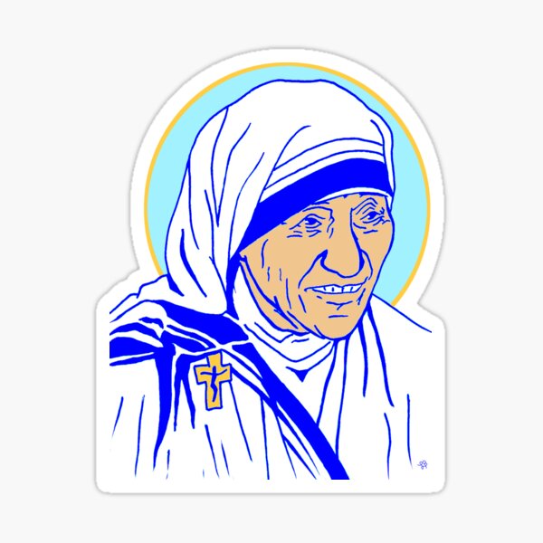 Item preview, Mother Teresa 2 designed and sold by beautyoftruth.