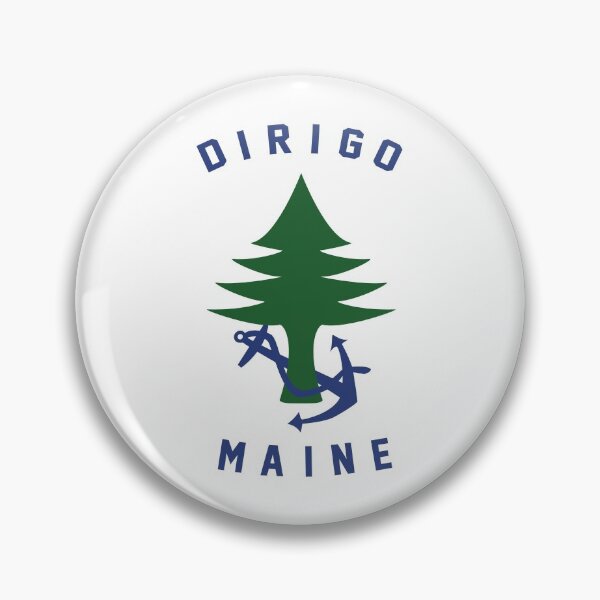 Item preview, The Maine Ensign (Ensign of the State of Maine) designed and sold by franklinprintco.