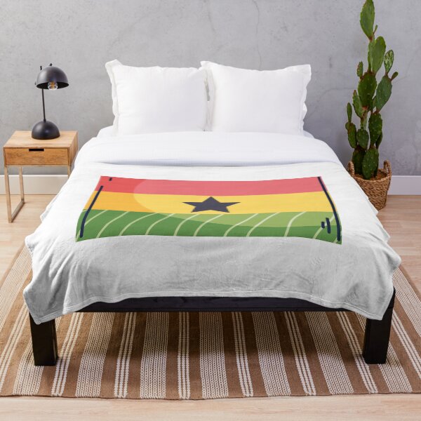 Item preview, Ghana Flag Country Isolated Icon designed and sold by MIDDLX.