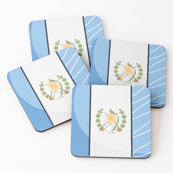 Item preview, Guatemala Flag Country Isolated Icon designed and sold by MIDDLX.