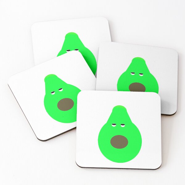 Item preview, CUTE IRRITATED AVOCADO ROLLING THEIR EYES  designed and sold by RetroPlaceee.