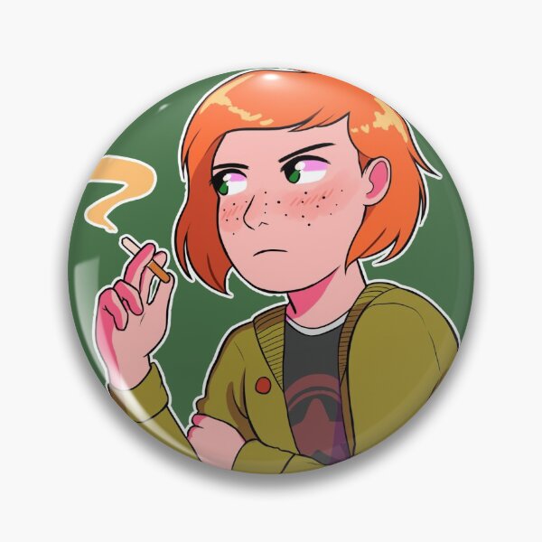 Item preview, mackenzie coyle sticker (paper girls) designed and sold by kajemac.