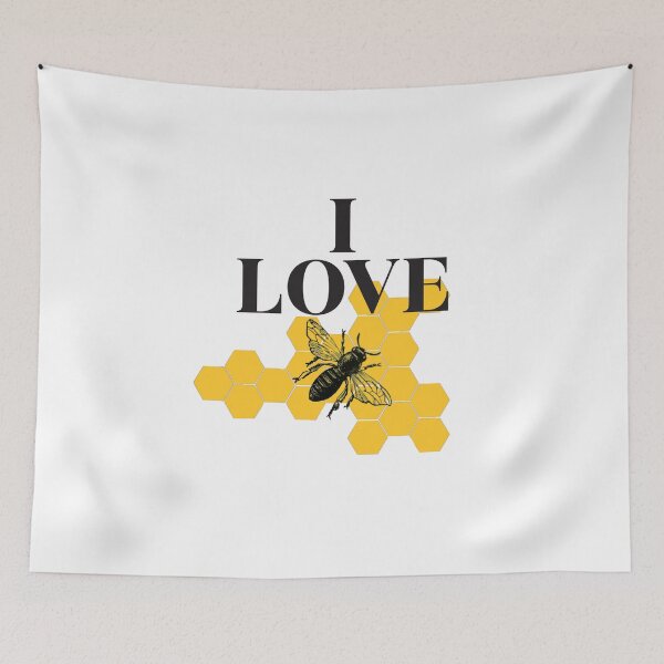 Item preview, I love bees designed and sold by MuggyandMo.