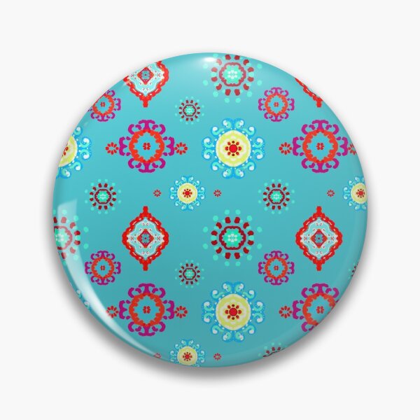 Item preview, Colourful bohemian,tiles,geometric ,mosaic,boho pattern  designed and sold by MariaMarinova.