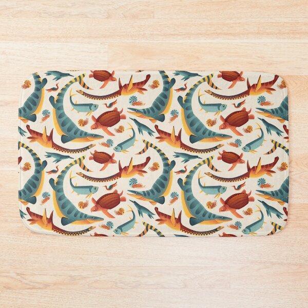 Item preview, Western Interior Seaway Pattern designed and sold by Grecovia.