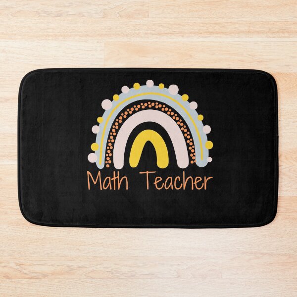 Item preview, Math Teacher With Rainbow designed and sold by GraphicDesign15.