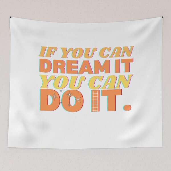 Item preview, If you can dream it you can do it designed and sold by WordArtDesign.
