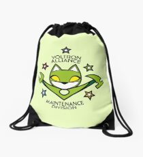 V.A. Maintenance Division Green Drawstring Bag