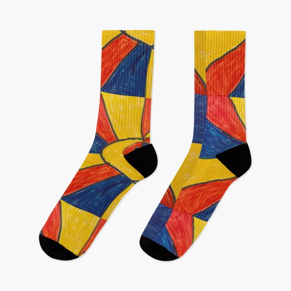 Item preview, WATERCOLOR PRIMARY COLORS HEART PATTERN  designed and sold by RetroPlaceee.