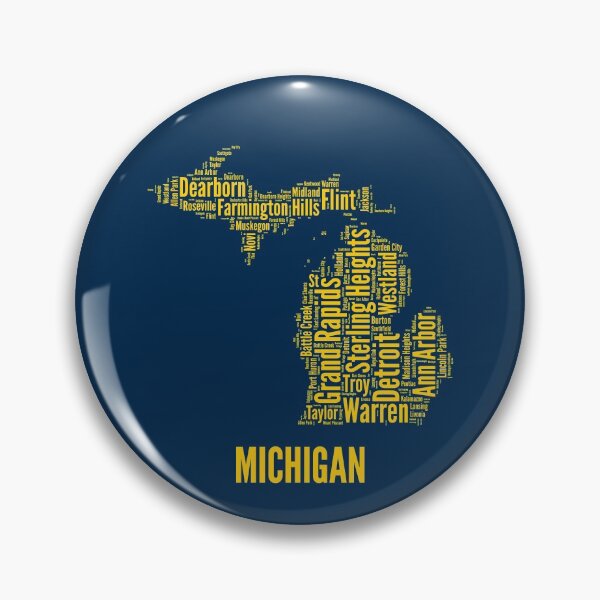 Item preview, Michigan - University Colors designed and sold by stateofmine.