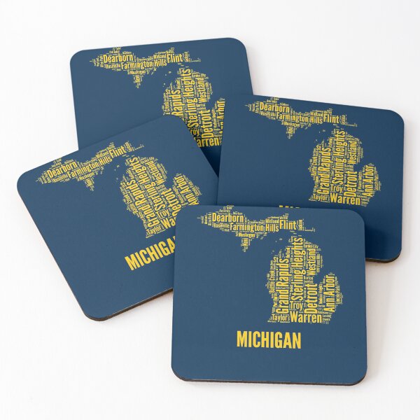 Item preview, Michigan - University Colors designed and sold by stateofmine.