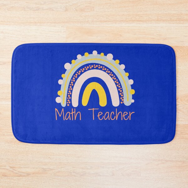 Item preview, Math Teacher With Rainbow designed and sold by GraphicDesign15.