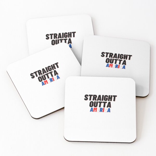 Item preview, Straight Outta America designed and sold by Cubezz.