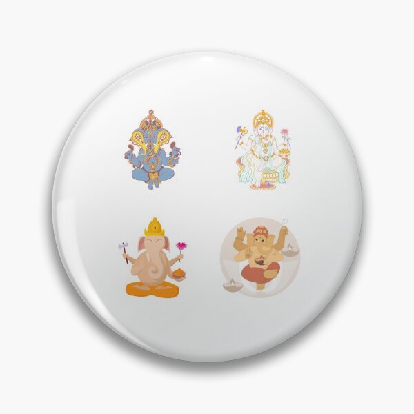 Item preview, Ganesha Sticker Pack designed and sold by Marshmello-.
