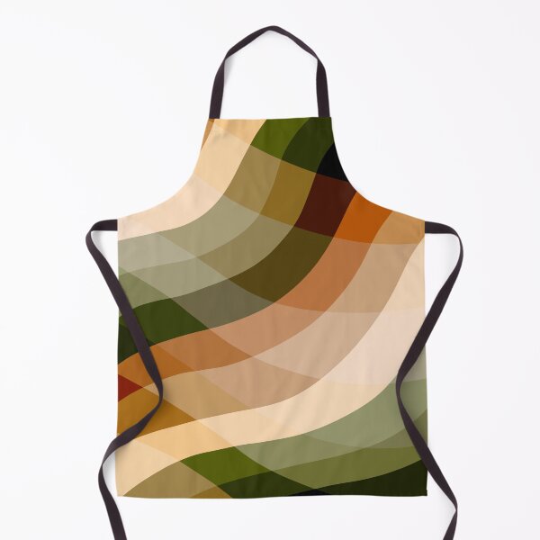 Item preview, BOLD Retro 1970s Color Waves in Autumn Tones designed and sold by cozycaroline.