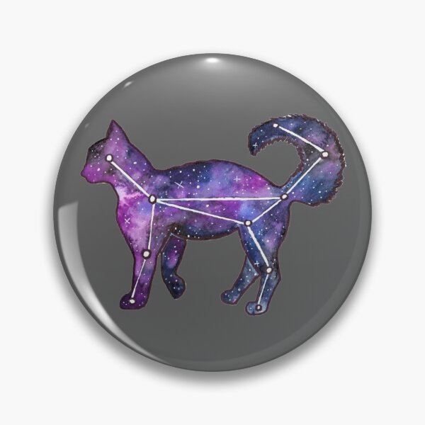Item preview, Cosmic Night Cat Felis Constellation designed and sold by Kelley-Art.
