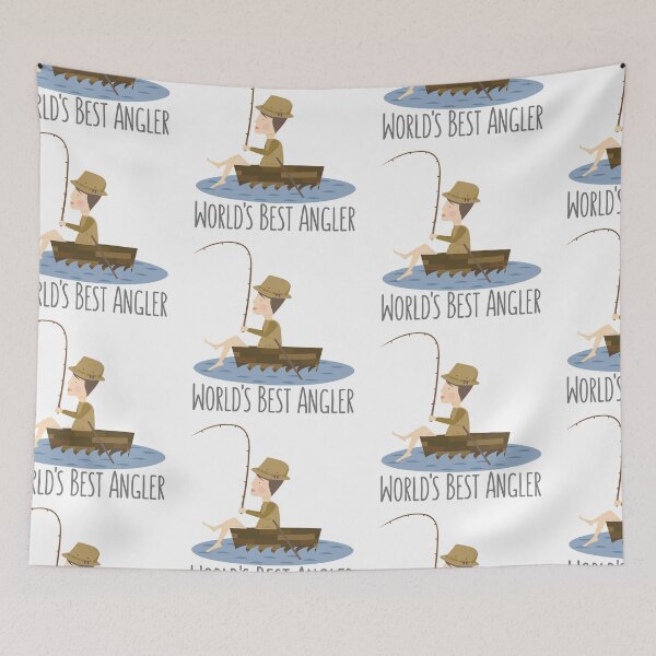 Item preview, World's Best Angler designed and sold by SweetAndSpice.