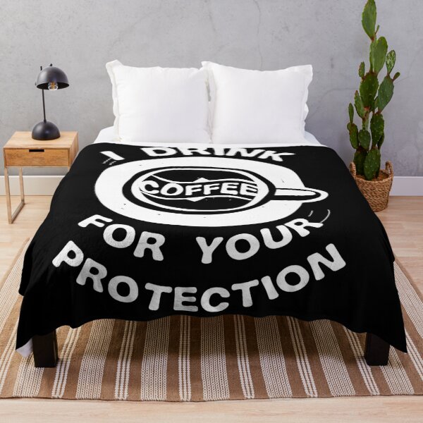 Item preview, I Drink Coffee For Your Protection designed and sold by TH3--DESIGNER.
