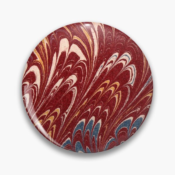 Artikelvorschau, Antique Marbled Paper Red White Blue entworfen und verkauft von Pixelchicken.