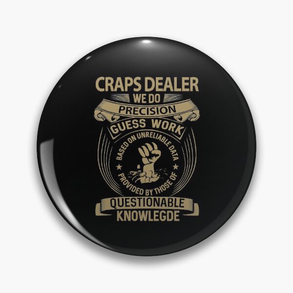 Item preview, Craps Dealer T Shirt - We Do Precision Gift Item Tee designed and sold by hinettiker.