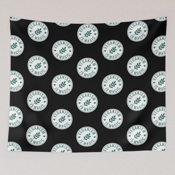 Item preview, Veganism Is Magic Funny Vegan Activist Gift designed and sold by AboveTheVillage.