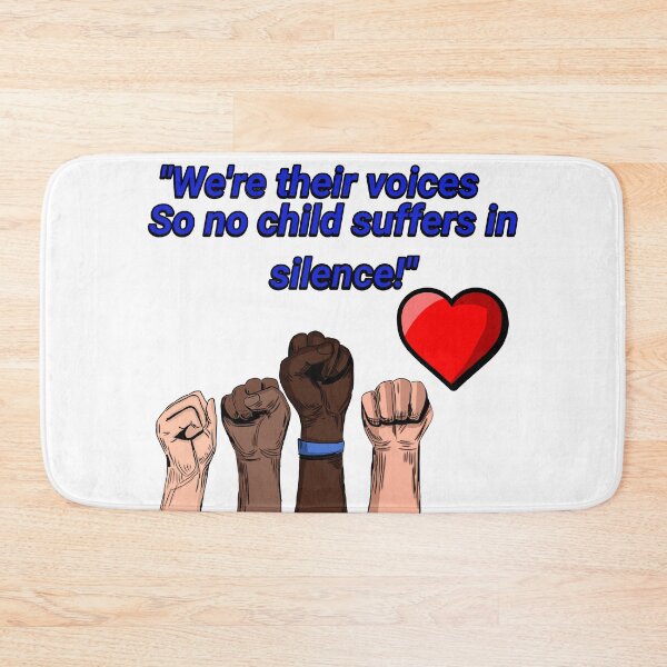 Item preview, Save the children- "We're their voices so no child suffers in silence" designed and sold by LunaAngelRose.