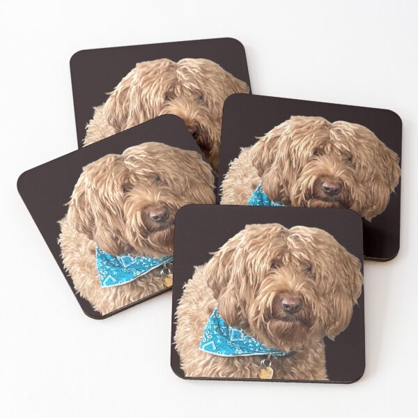 Item preview, Goldendoodle Peanut - dogs lover sticker designed and sold by NathBros.