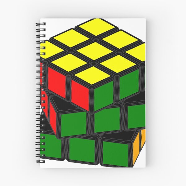 Item preview, Cube Puzzle, Colorful 9 square cube, 1980s vintage toy, Red Yellow Green designed and sold by Nostrathomas66.