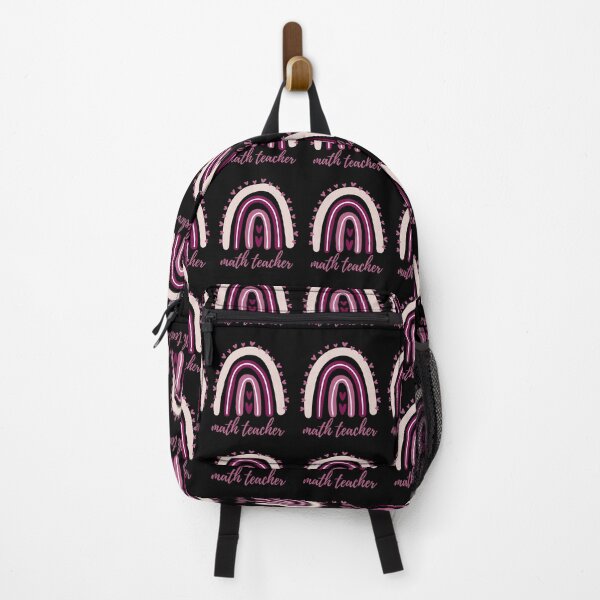 Item preview, math teacher with rainbow designed and sold by RayanDesigns.