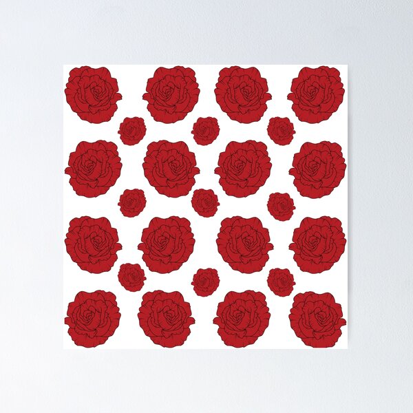 Item preview, Beautiful Red Flowers designed and sold by BlessingDirect.