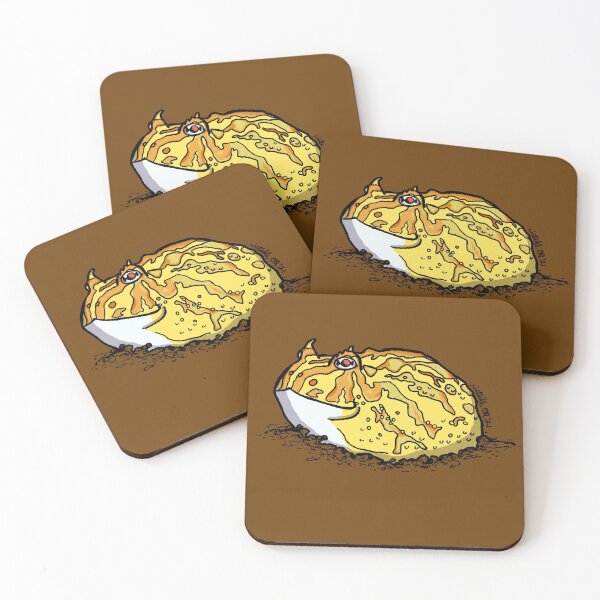 Item preview, Albino Horned Frog! designed and sold by toddandblinky.
