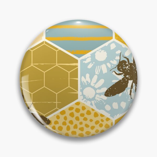 Item preview, Chic Modern Hive and Bee Art  designed and sold by Easy-Pro-Gifts.
