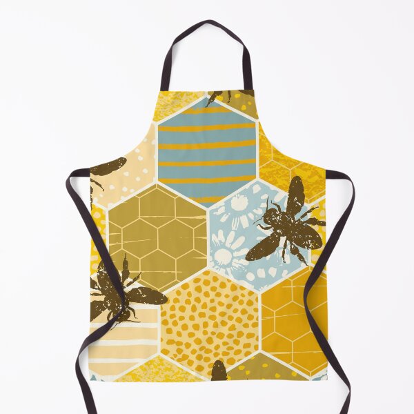 Item preview, Chic Modern Hive and Bee Art  designed and sold by Easy-Pro-Gifts.