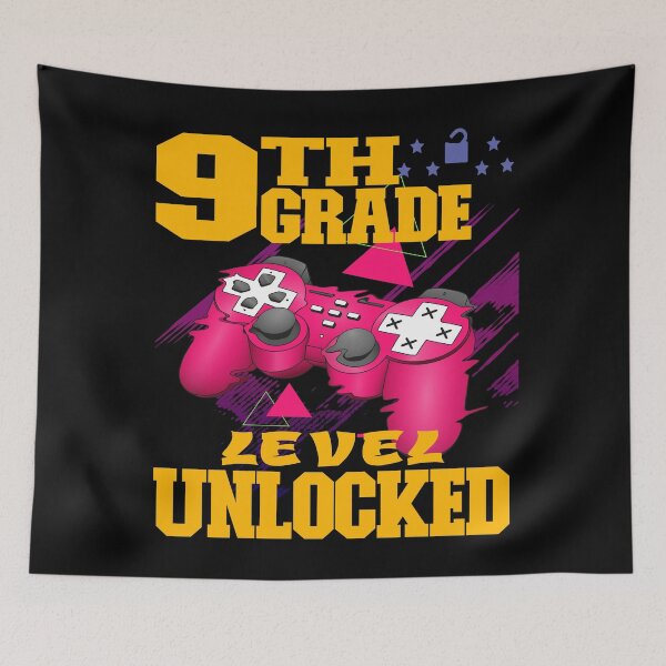 Item preview, 9TH GRADE LEVEL UNLOCKED GLITCHED GAME CONTROLLER - BACK TO SCHOOL designed and sold by PhillDaPhlava.