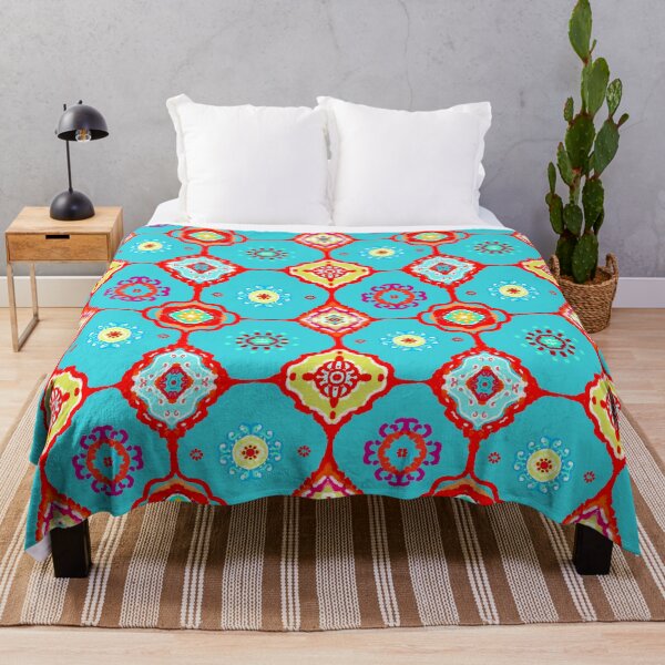 Item preview, Colourful bohemian,tiles,geometric ,mosaic,boho pattern  designed and sold by MariaMarinova.