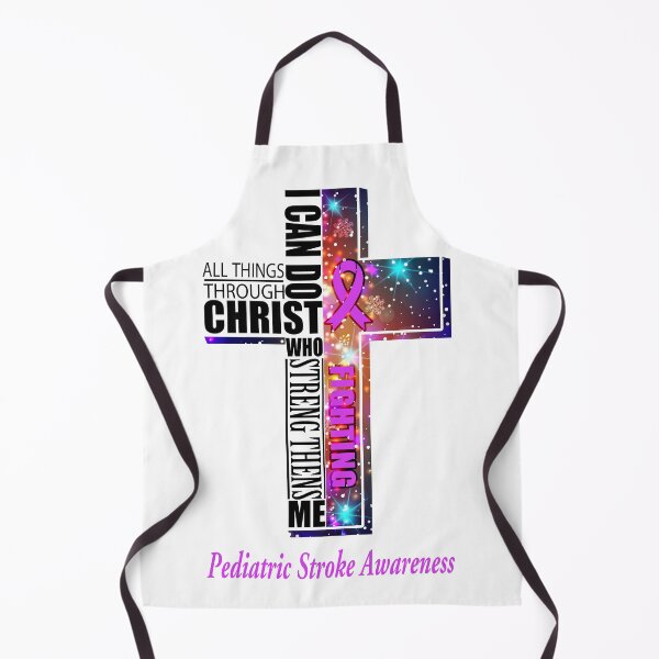 Item preview, I Can Do All Things Through Christ Pediatric Stroke Awareness designed and sold by Brad-FI.