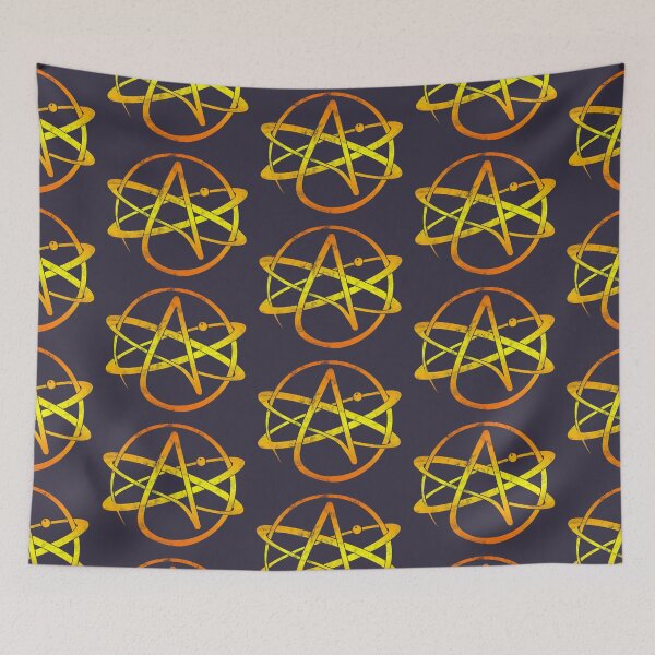 Item preview, Atheism Logo (Worn Logo) designed and sold by politicalamity.
