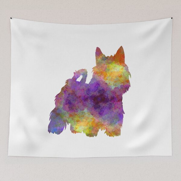 Item preview, Australian Silky Terrier in watercolor designed and sold by paulrommer.