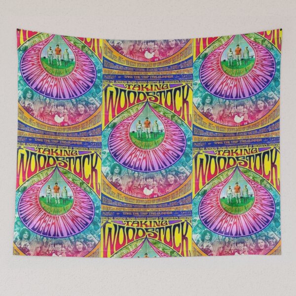 Item preview, Vintage Woodstock Poster  designed and sold by PiouLifeStyleCo.