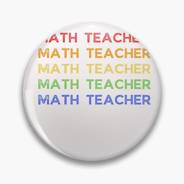 Item preview,  math teacher with rainbow designed and sold by Eman4design.