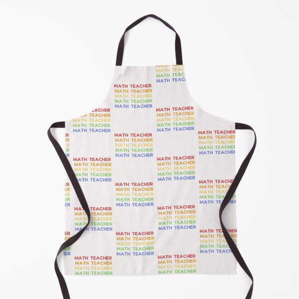 Item preview, math teacher with rainbow designed and sold by Eman4design.