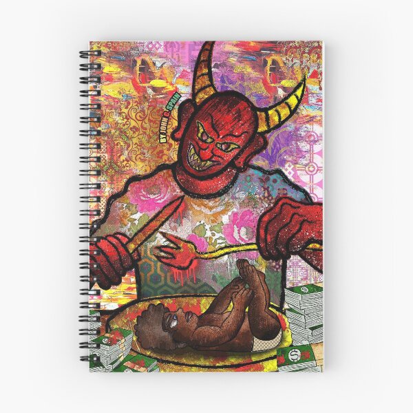 Item preview, Satan's Plate ( Dark Thoughts, Harsh Truth's 2 ) designed and sold by johnspainart.