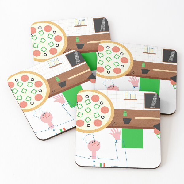 Item preview, Italian Pizza and Chef designed and sold by minigold.