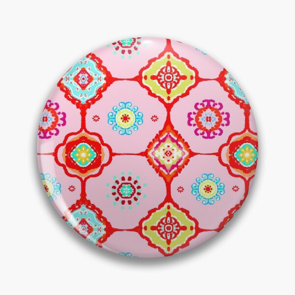Item preview, Colourful bohemian,tiles,geometric ,mosaic,boho pattern  designed and sold by MariaMarinova.