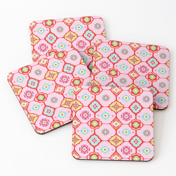 Item preview, Colourful bohemian,tiles,geometric ,mosaic,boho pattern  designed and sold by MariaMarinova.