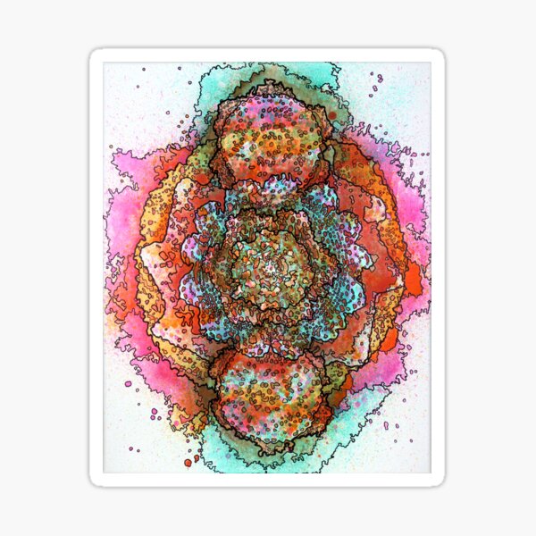 Stain 34 Sticker