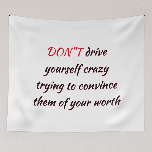 Item preview, Don't Drive Yourself Crazy designed and sold by MrsPeterson2021.