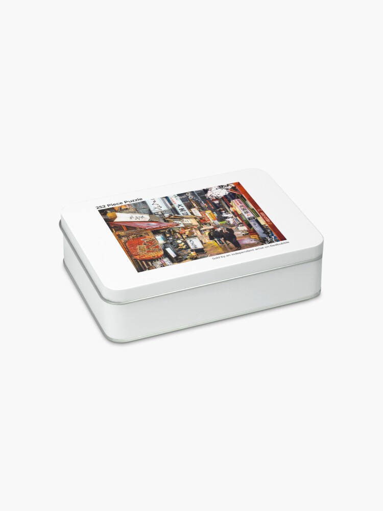 Alternate view of Tokyo in the rain Jigsaw Puzzle