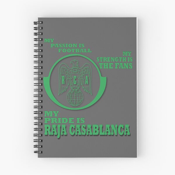 Item preview, MY PASSION IS FOOTBAAL MY PRIDE IS RAJA CASABLANCA designed and sold by Moroccan lions Outfitters ⭐️⭐️⭐️⭐️⭐️.
